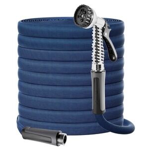 Gotron 100 Ft Gotron Swivel DBS Non- Expanding TPE Garden Hose With Nozzle